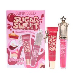 Sunkissed Sugar Sweet Lip Conditioner & Lip Gloss Duo Gift Set Cherry Pie 16ml