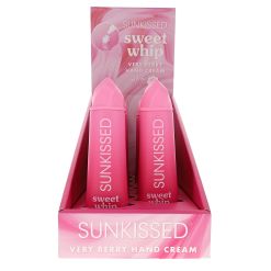 Sunkissed Sweet Whip Very Berry Hand Cream 60ml With PDQ
