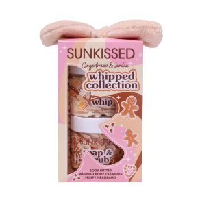 Sunkissed Whipped Collection Gingerbread & Vanilla Body Care Gift Set
