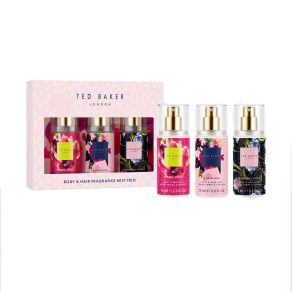 Ted Baker Fusion Mini Body & Hair Mist Gift Set 3x75ml