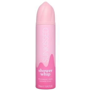 Sunkissed Shower Whip Strawberry Swirl Shower Foam 250ml