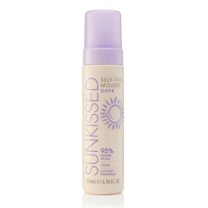 Sunkissed Self Tanning Mousse Dark 200ml