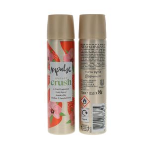 Impulse Instant Crush Body Spray for Women 75ml