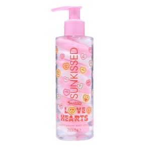 Sunkissed x Love Hearts Body Lotion Blackcurrant 200ml