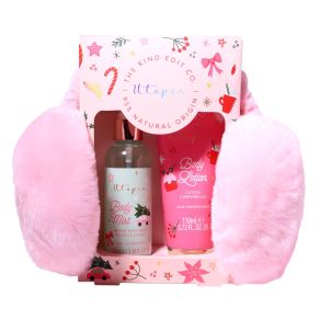 The Kind Edit Co. Utopia Cosy Comfort Trio Body Care Gift Set 3 Pack