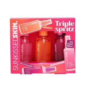 Sunkissed Triple Spritz Face Mists Skincare Gift Set 3 x 100ml