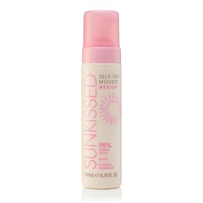 Sunkissed Self Tanning Mousse Medium 200ml