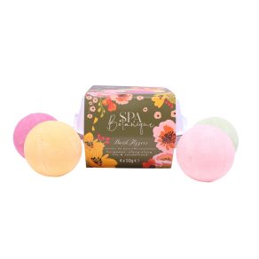 The Kind Edit Co. Spa Botanique Bath Bomb Fizzers Gift Set