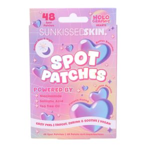 Sunkissed Holographic Hearts Spot Patches 48pcs