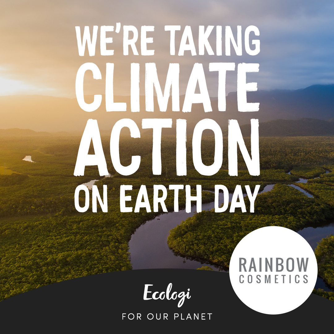 Celebration of Earth Day at Rainbow Cosmetics!